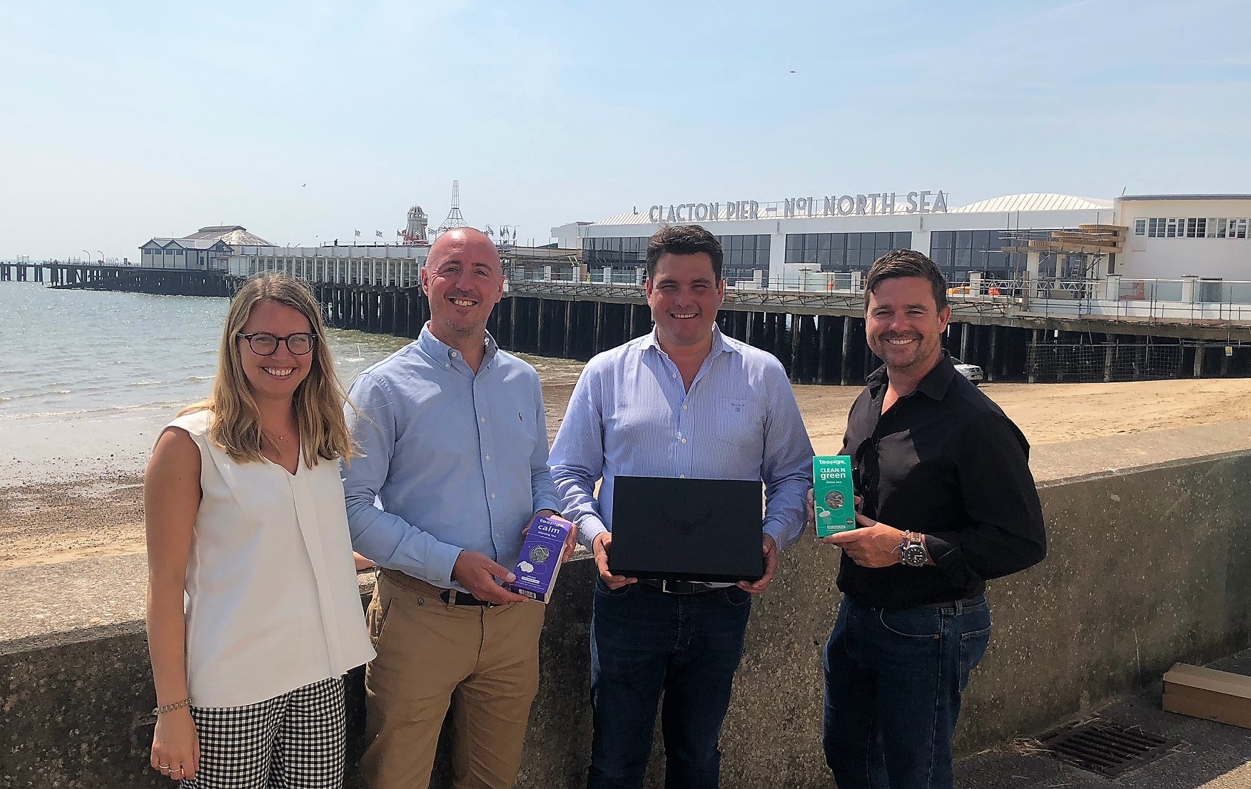 Coffee and tea innovation meets Pier renovation