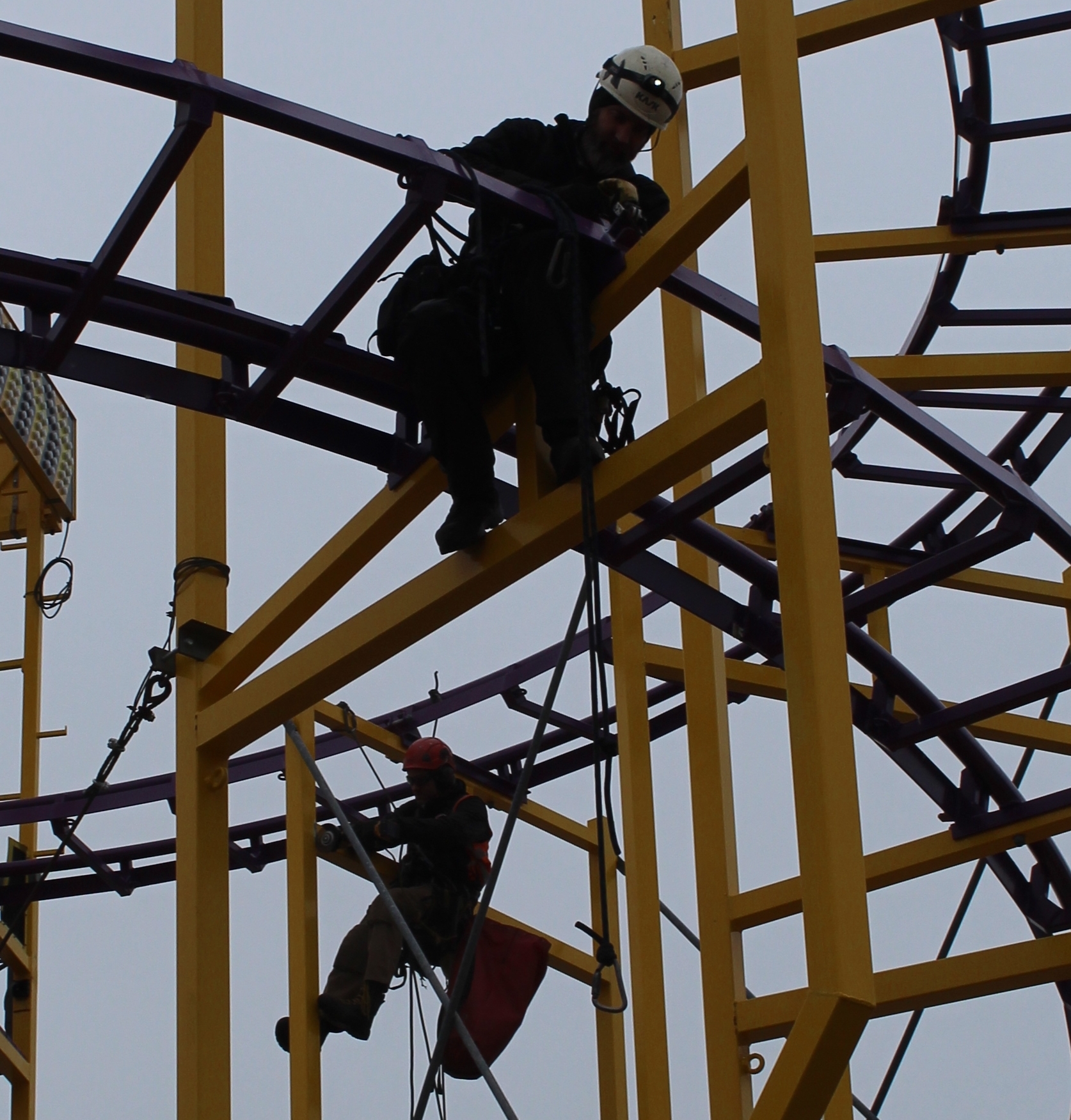Inspections underway on Pier high rides
