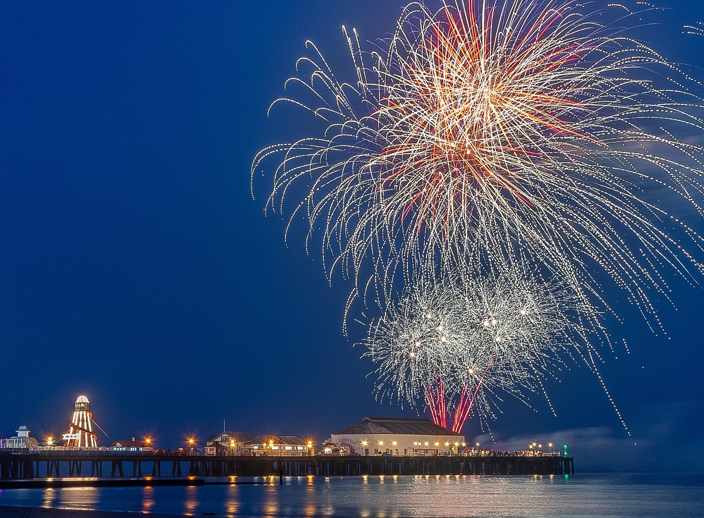 Fireworks dedicated to Swaley