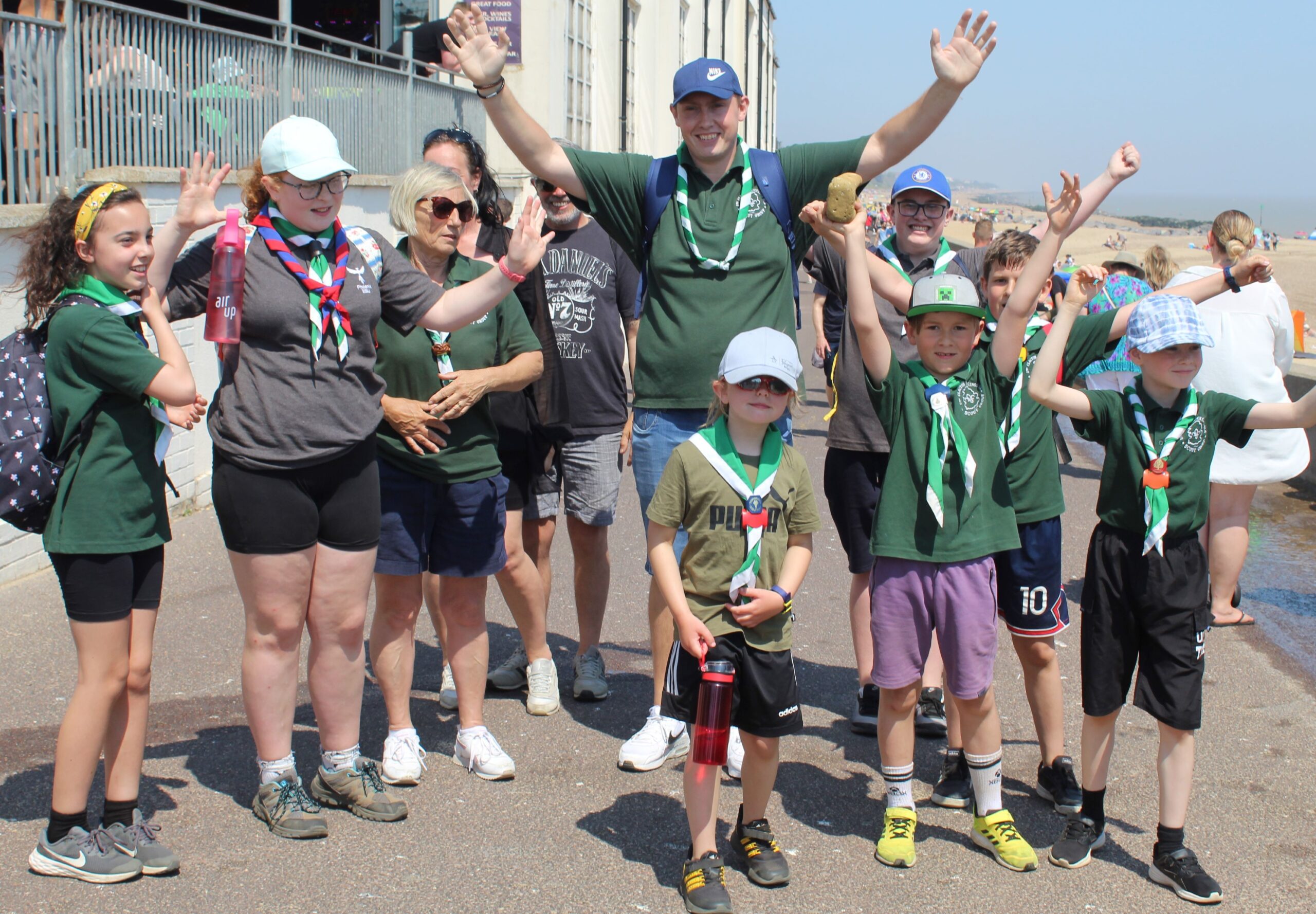 More than £7,000 raised for Scouts