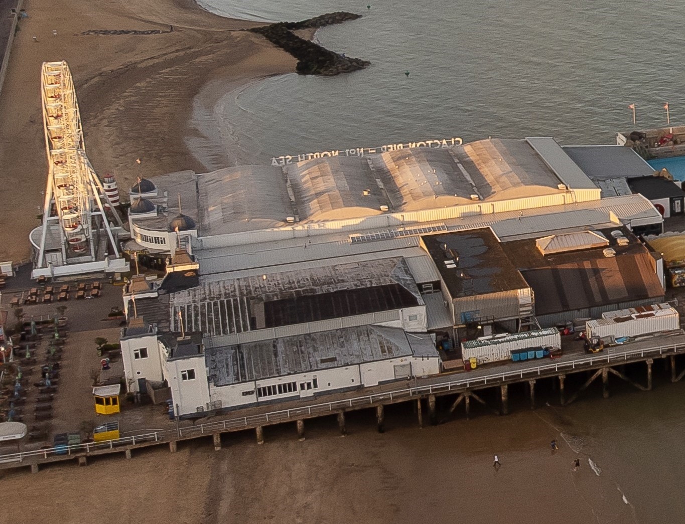 Masterplan for west side of pier progressing