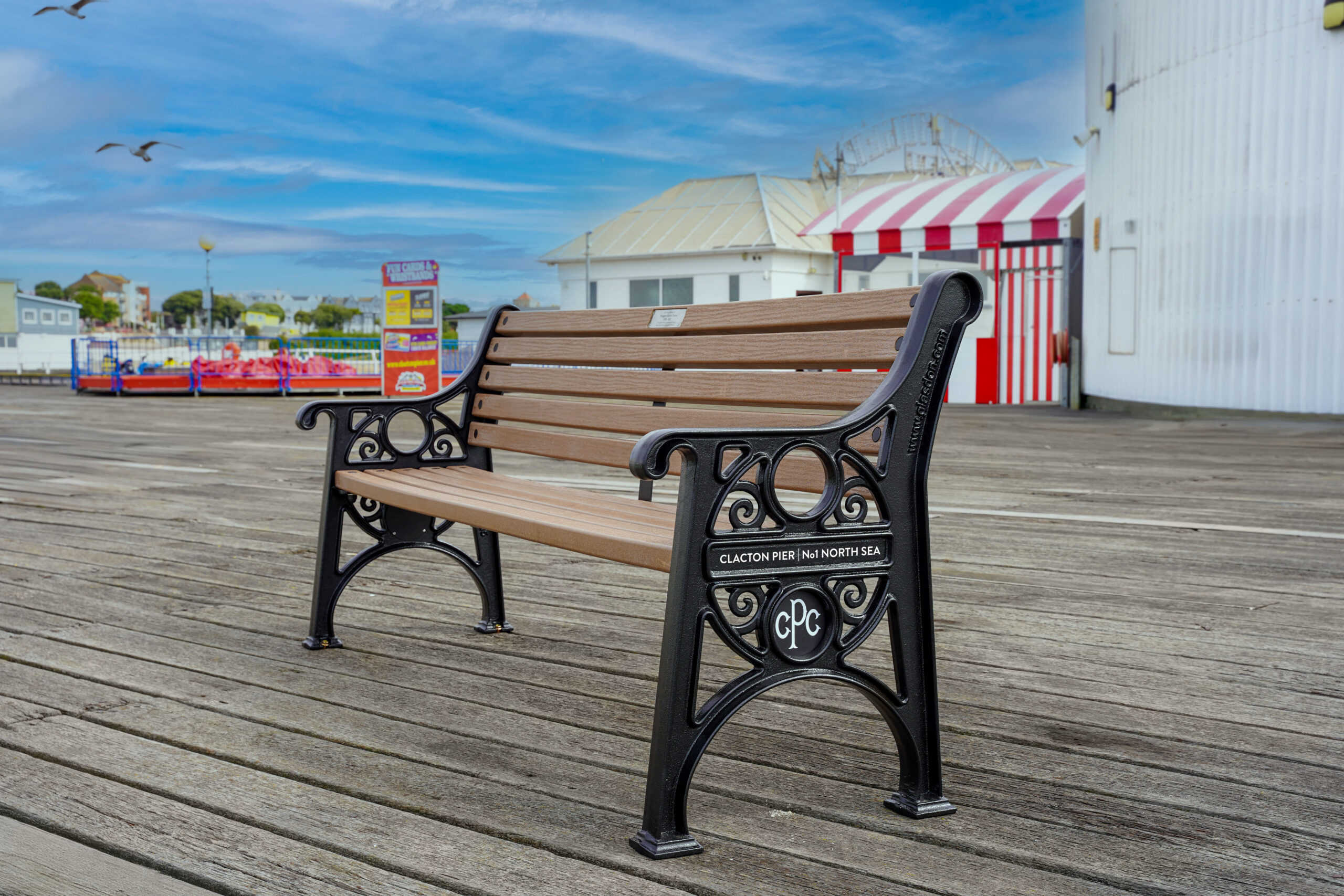 Celebration benches available on historic seaside landmark attraction