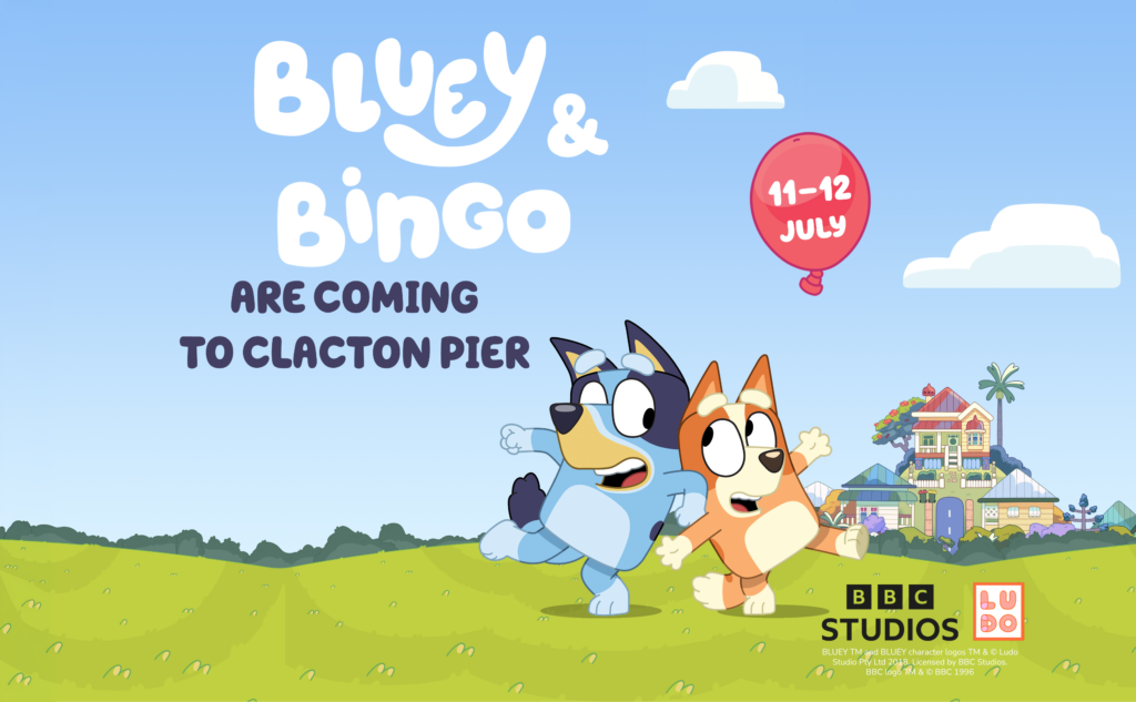 Meet Bluey & Bingo at Clacton Pier!