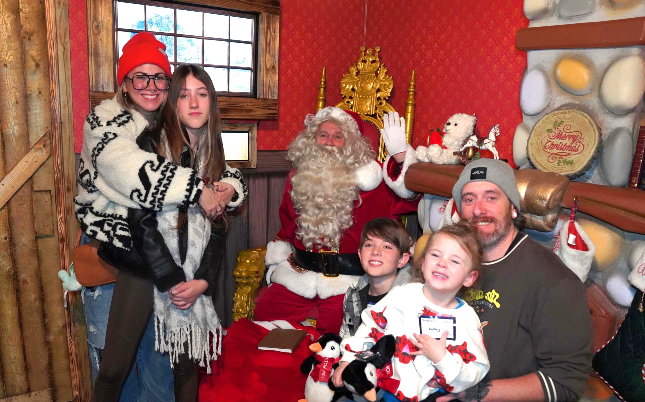Families flock to pier’s festive favourite