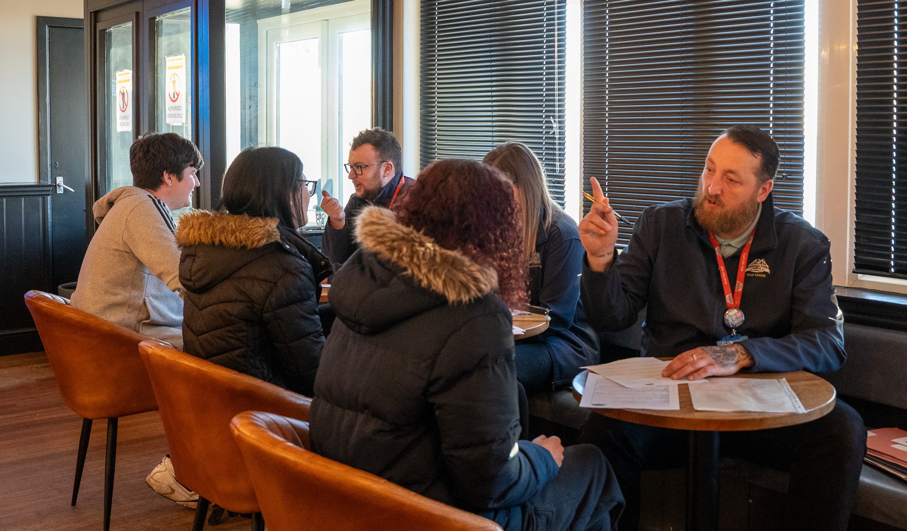 Pier to stage recruitment day